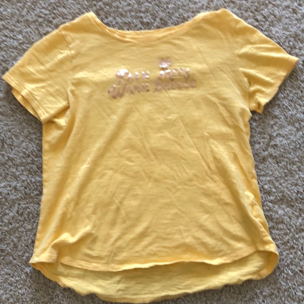 Yellow Graphic Tee